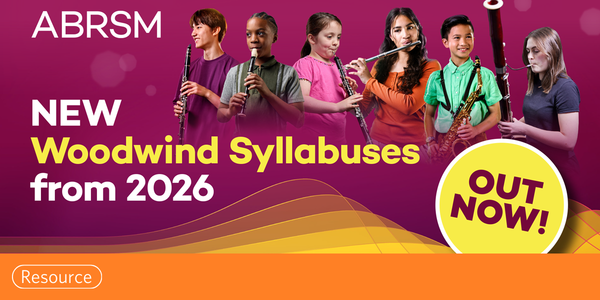 Introducing ABRSM's Woodwind Syllabus
