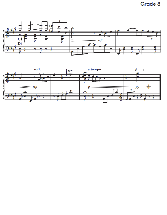 Harp Grade 8 Sight Reading Page 2